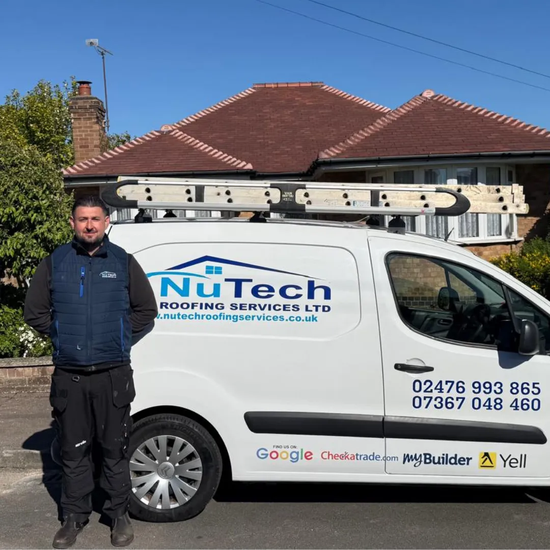 Joseph James, founder of Nutech Roofing Services Ltd.